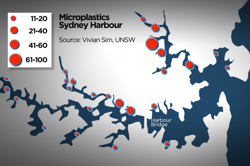 Microplastics in Sydney Harbour