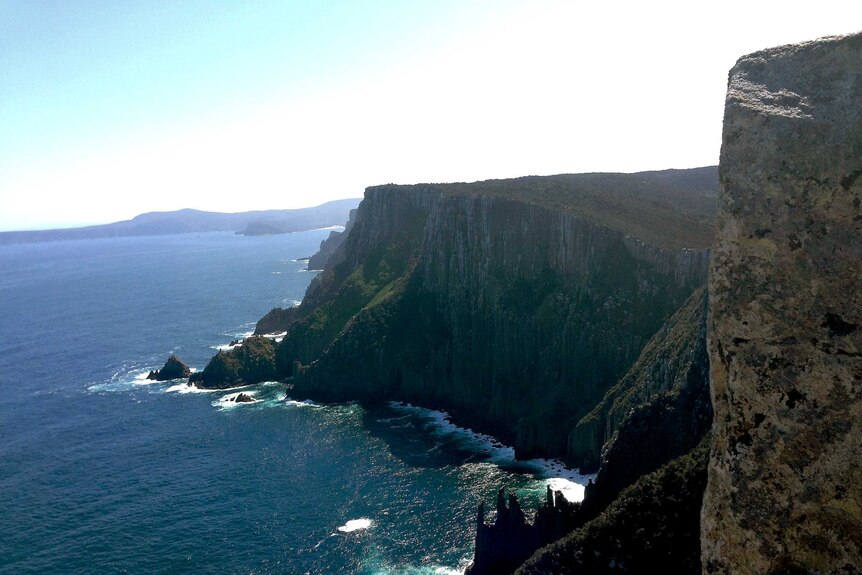 Coastal dolerite cliffs