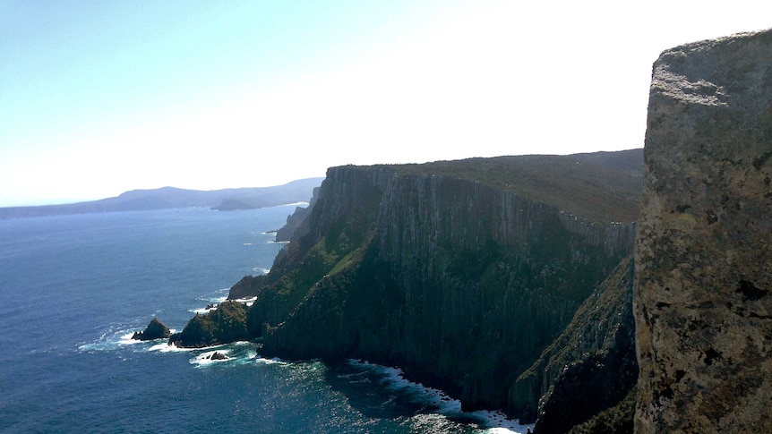 Coastal dolerite cliffs