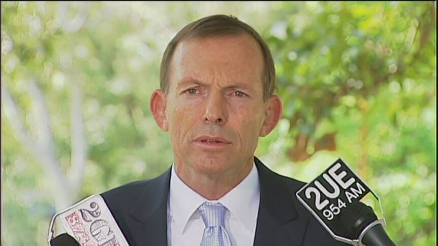 Abbott condemns Sydney protests