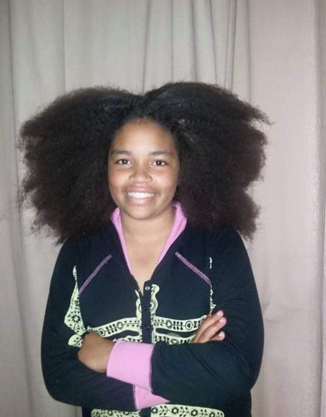 When Zarah's hair changed after chemotherapy, she felt like she was