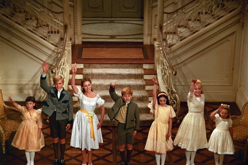 The cast of The Sound of Music