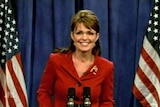 Sarah Palin on Saturday Night Live.