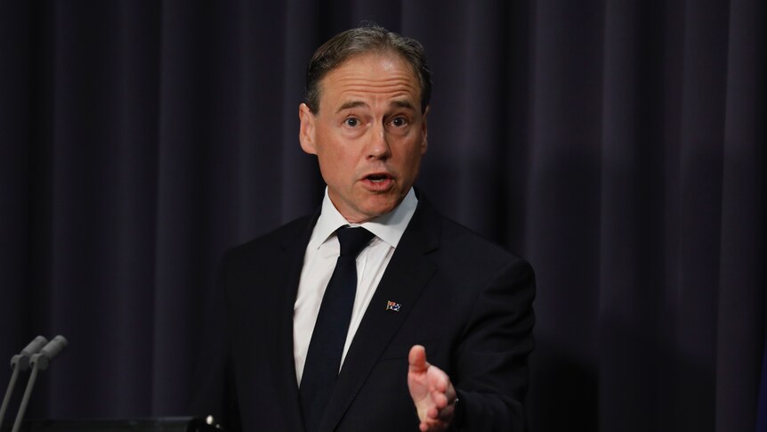 Live: Greg Hunt says Australia is in a 'vastly better place' than during Victorian second wave last year