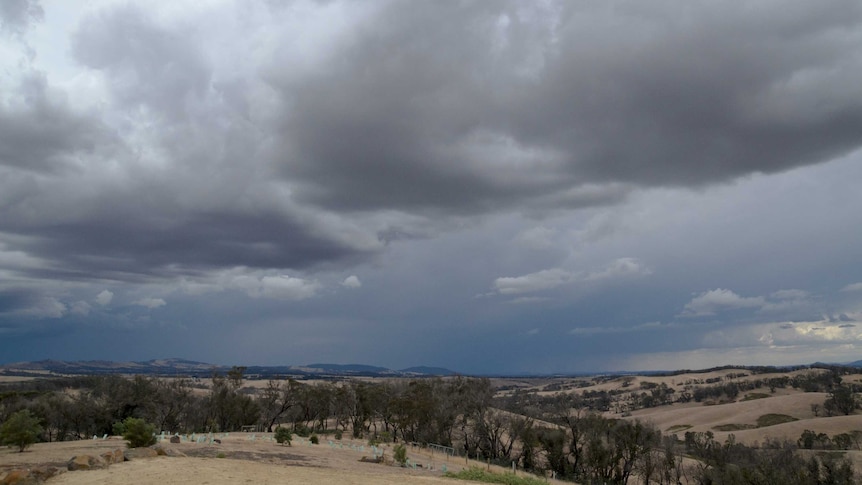 A severe storm warning has been issued for central Victoria