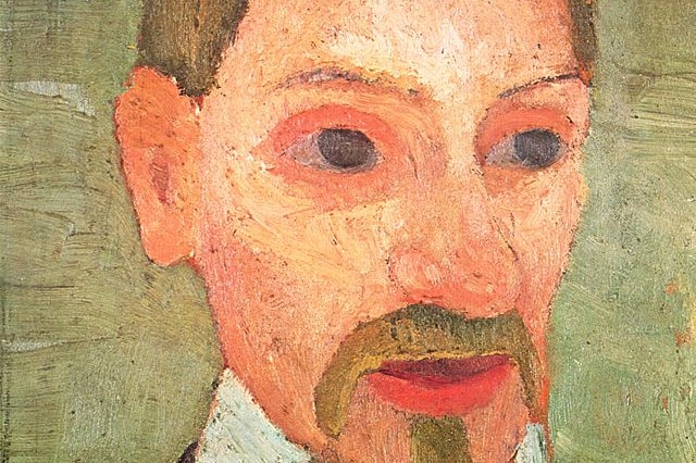 A portrait of German poet Rainer Maria Rilke