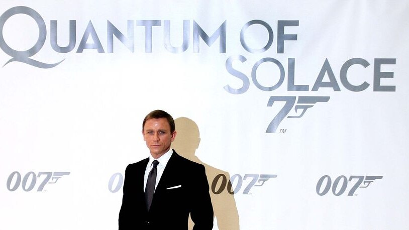 Quantum Of Solace is the second Bond film to star Daniel Craig (file photo).