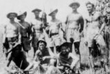 Members of Z Special Unit at their base at East Arm, near Darwin.