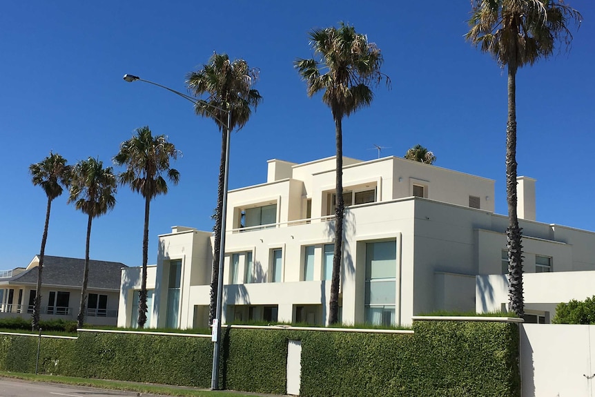 Tony and Violetta Esposito's Melbourne home in the beachside suburb of Brighton