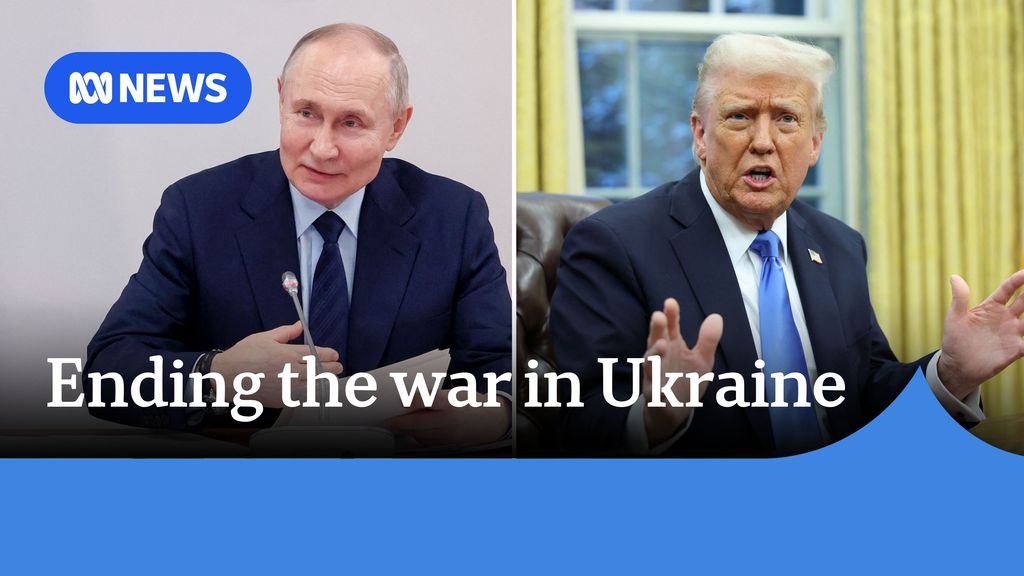 Trump and Putin agree to start negotiations to end war in Ukraine - ABC ...
