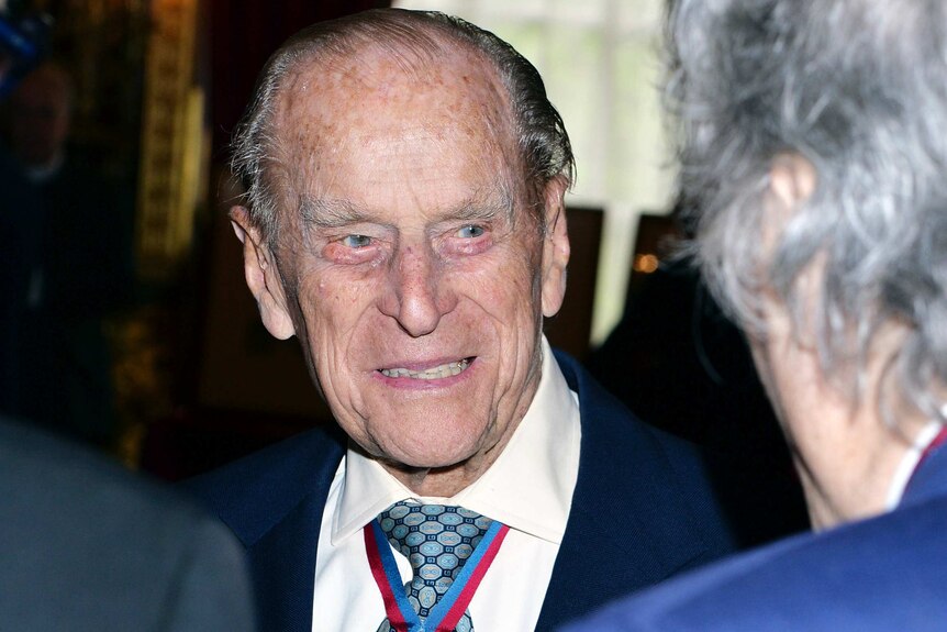 Prince Philip at the Order of Merit event