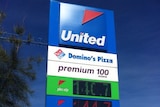 A United Petroleum sign