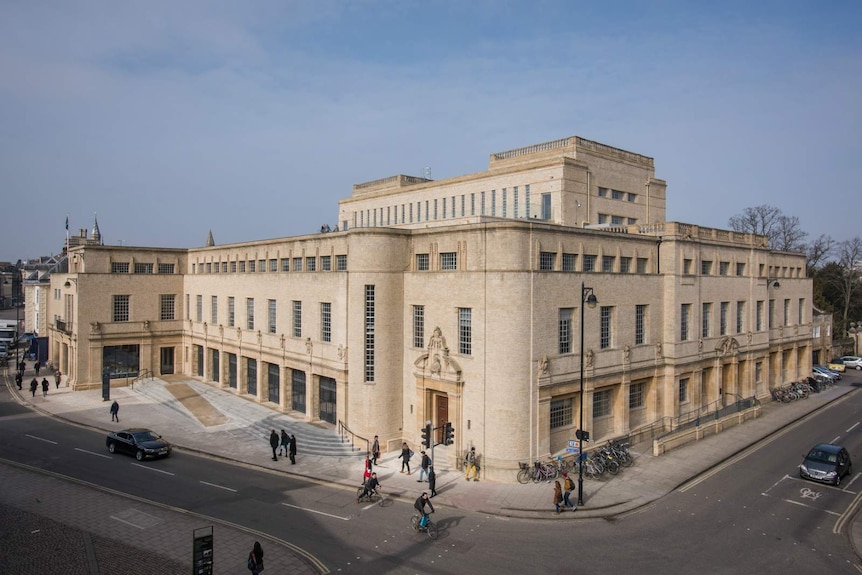 The Bodleian Library at Oxford University.