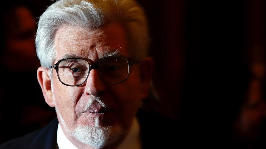 Rolf Harris arrives at the 2008 ARIA Hall of Fame event.