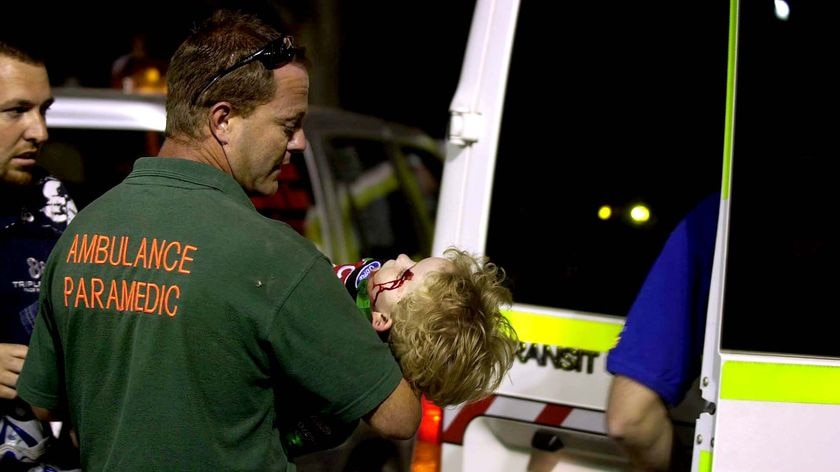 Crowd accident at Summernats