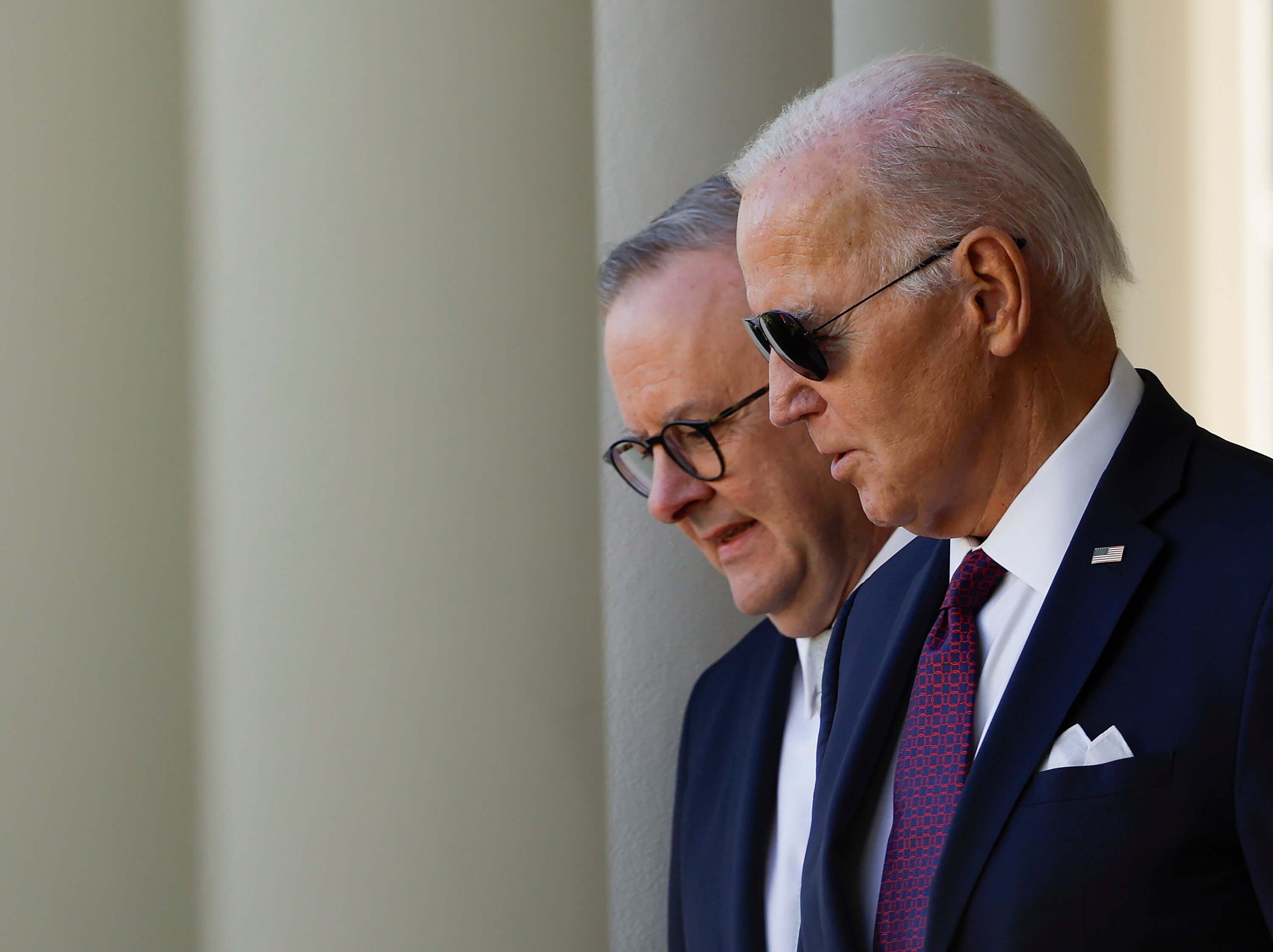 US President Joe Biden and Australian PM Anthony Albanese