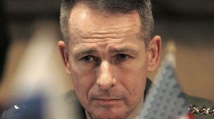 General Peter Pace says the US military is looking long and hard at the situation in Iraq. (File photo)