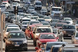 Traffic in Macquarie Street Hobart