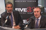 Jay Weatherill and Steven Marshall