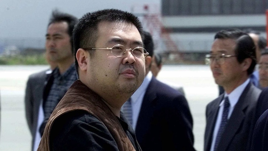 Kim Jong-nam in Tokyo in 2001.