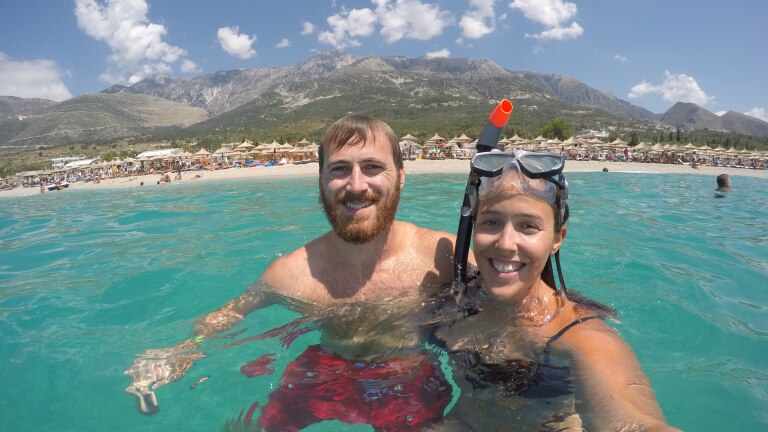 Snorkelling in Albania