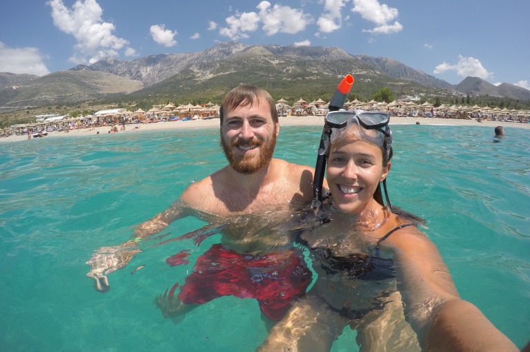 Snorkelling in Albania