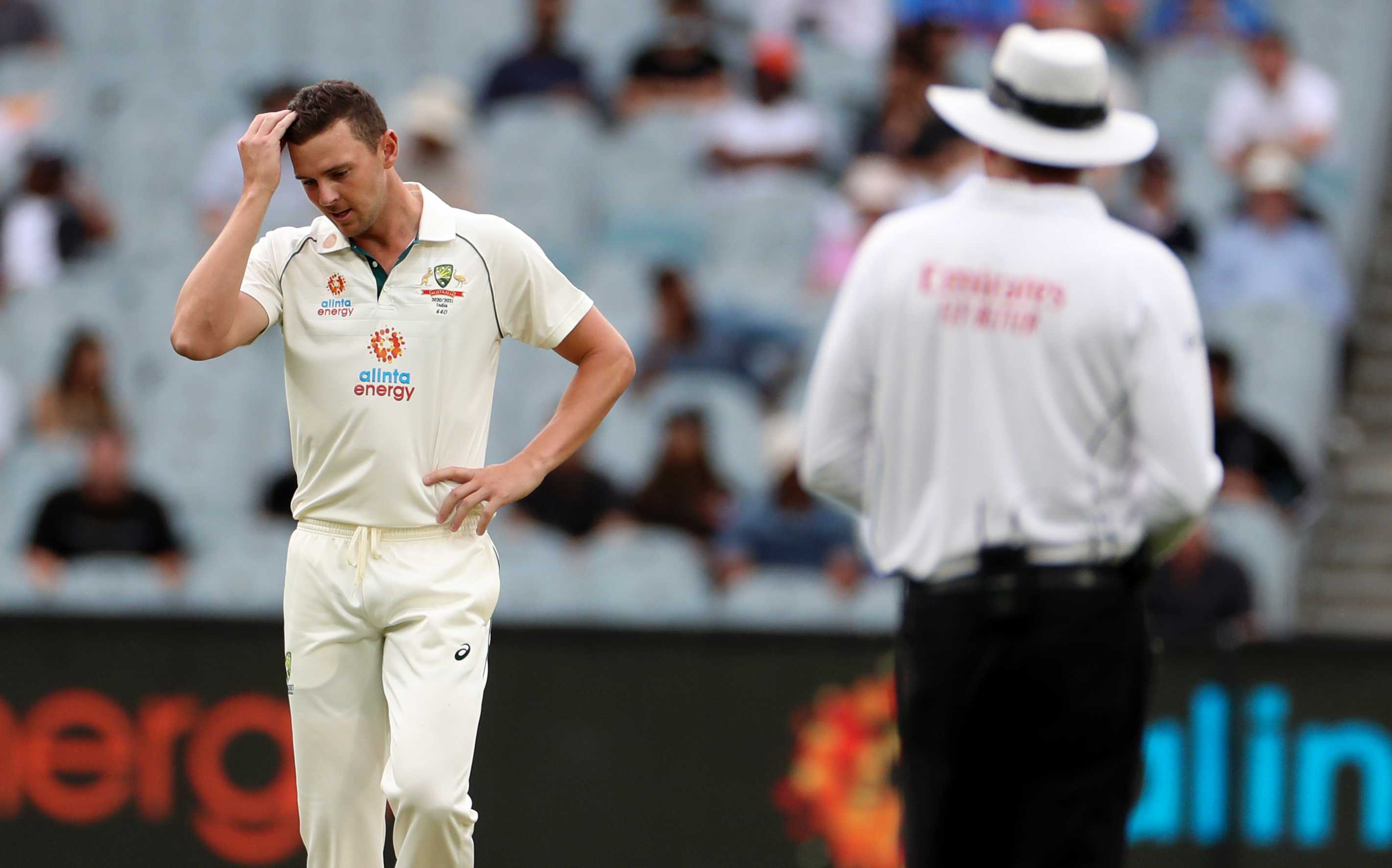Australia suffers injury blow with Josh Hazlewood ruled out of Adelaide Test
