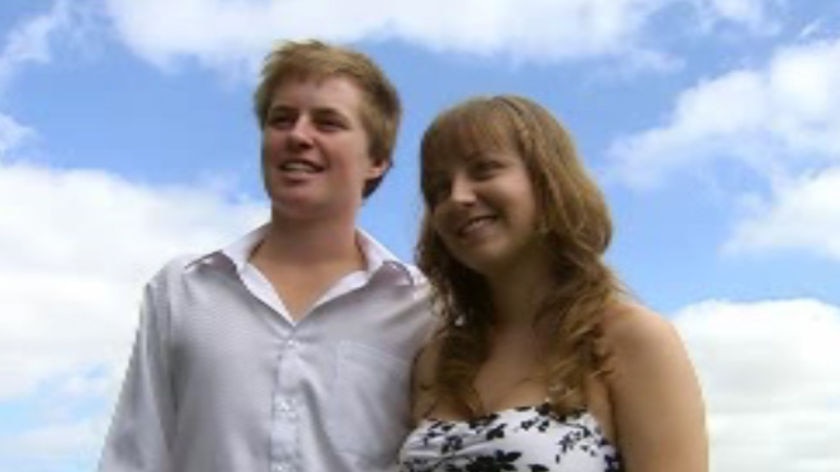 WA Beazley medal winners, Andrew Reynolds and Hayley Anderson