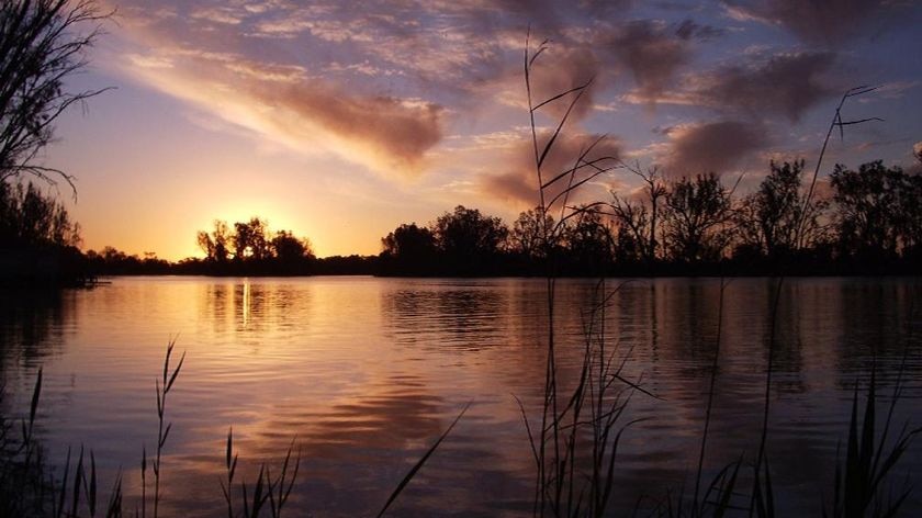 River Murray sunset