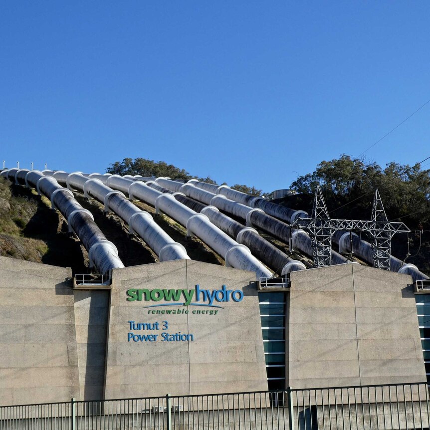 Power station in the Snowy Mountains