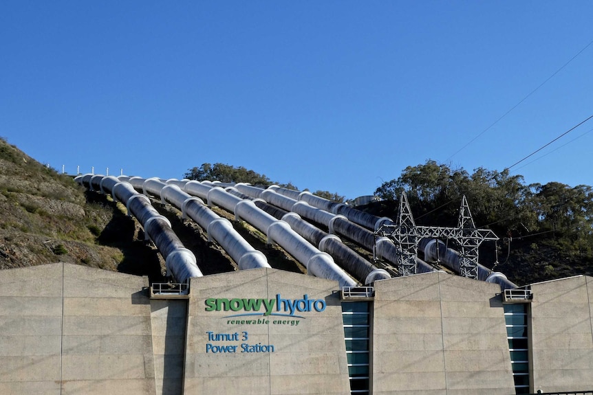 Power station in the Snowy Mountains