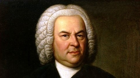 Portrait of J. S. Bach by Elias Gottlob Haussmann from the Bach-Archiv Leipzig