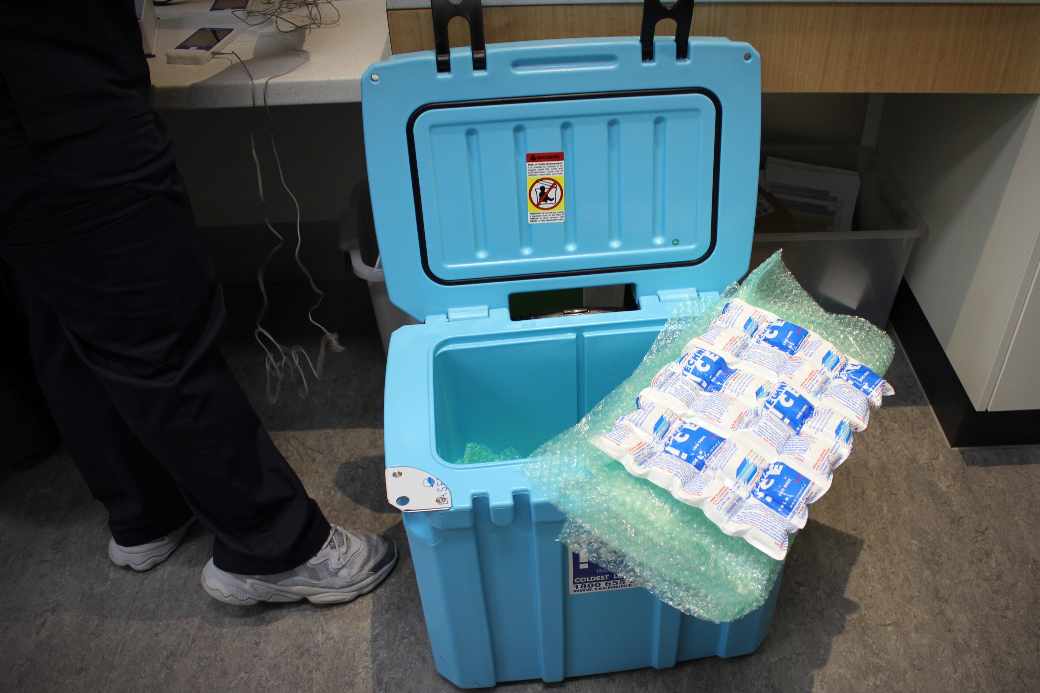 Meet the cold chain nurse 'babysitting' COVID19 vaccinations at