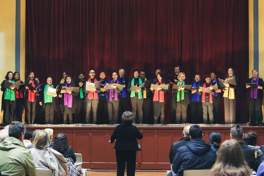 choir performing