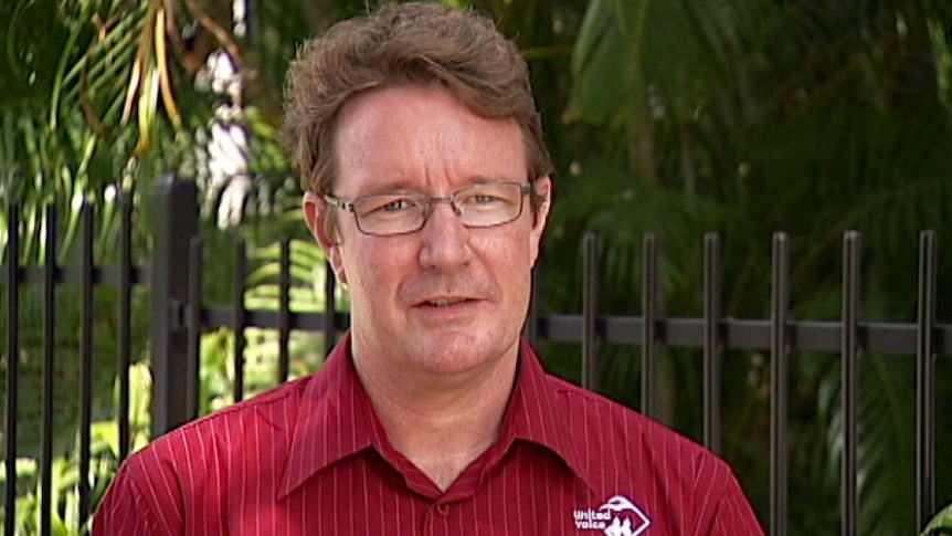 NT Labor president Matthew Gardiner