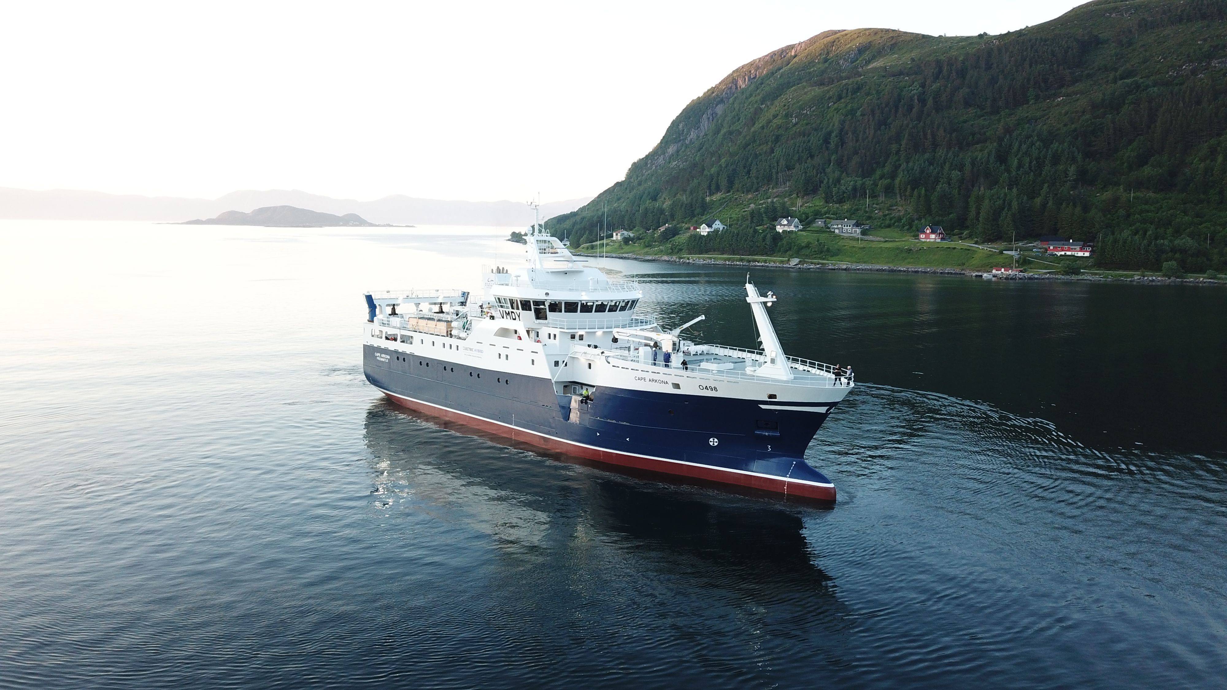 Hybrid Electric fishing boat