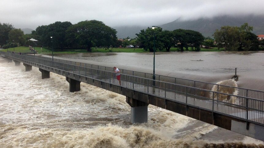 Flooding at Ross River in Townsville
