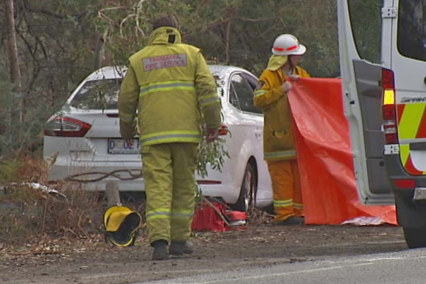 Emergency crews were called to the incident on Old Forcett Road just after 12:00pm.