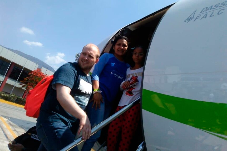 Holt family leaves Venezuela