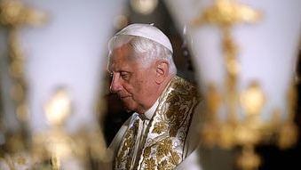 The resignation of Pope Benedict XVI (Getty Images: Yannis Behrakis)