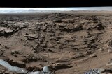 Vista from Naukluft Plateau on Mars