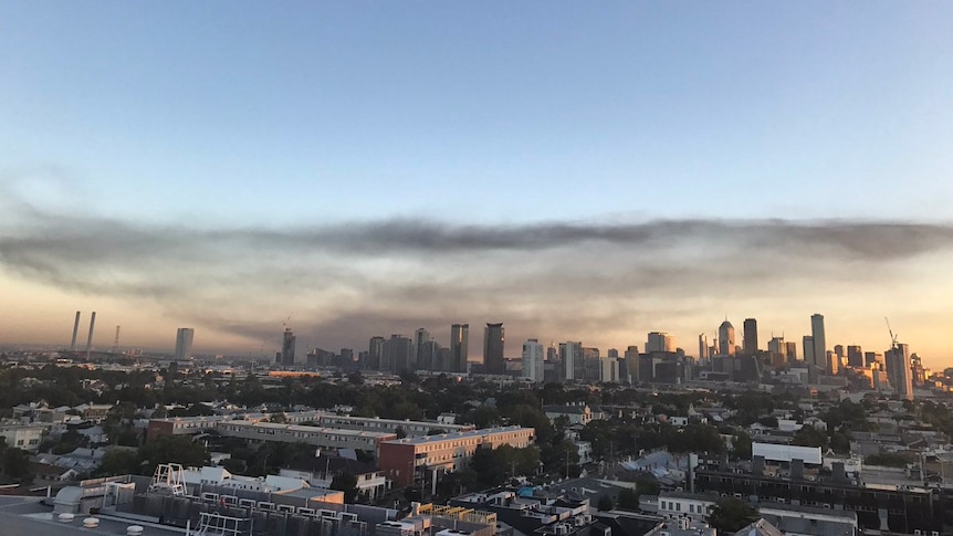 Smoke over Melbourne
