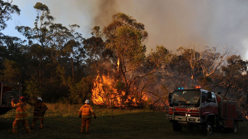 The Peats Ridge blaze is the most serious in NSW.