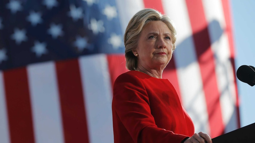 Democratic presidential nominee Hillary Clinton
