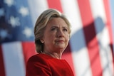 Democratic presidential nominee Hillary Clinton speaks at a campaign rally in Pittsburgh.