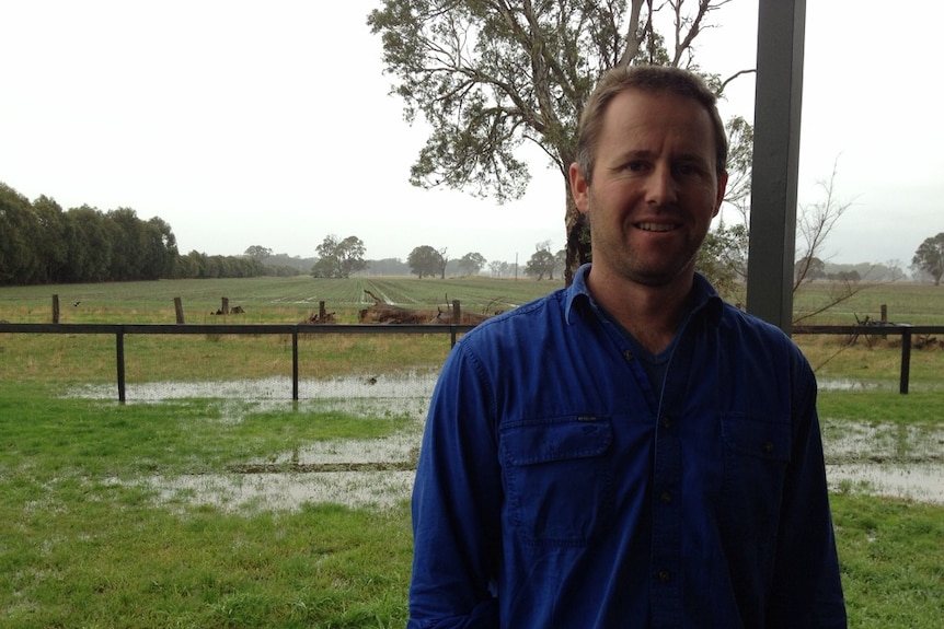 Gippsland farmer Tim Paulet