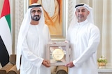 The United Arab Emirates gender balance awards were all given to men.
