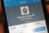 Victoria Police twitter account