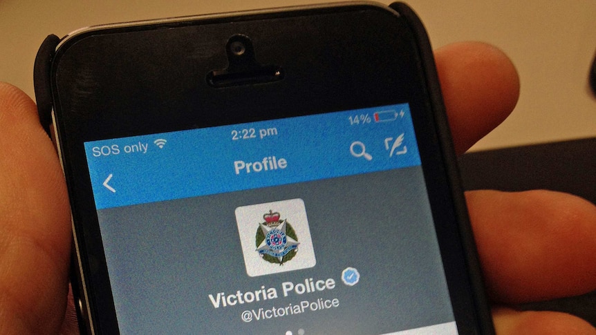 Victoria Police twitter account