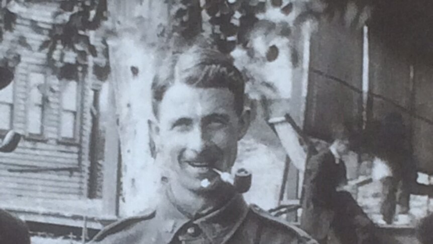 Clinton Ross at the Base Hospital in Fremantle in 1919